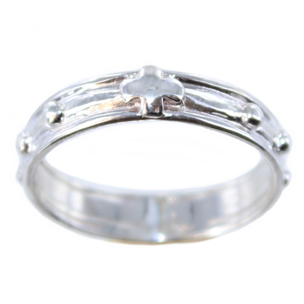 Bague Argent Dizainier 4mm 