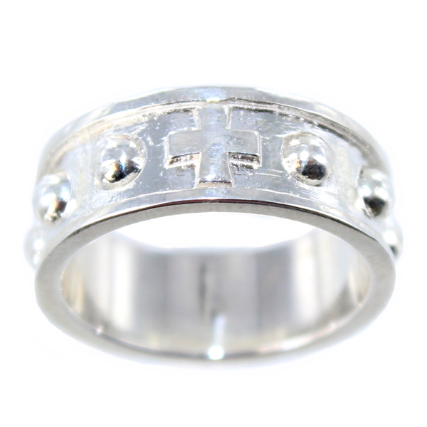 Bague Argent Dizainier 7mm 