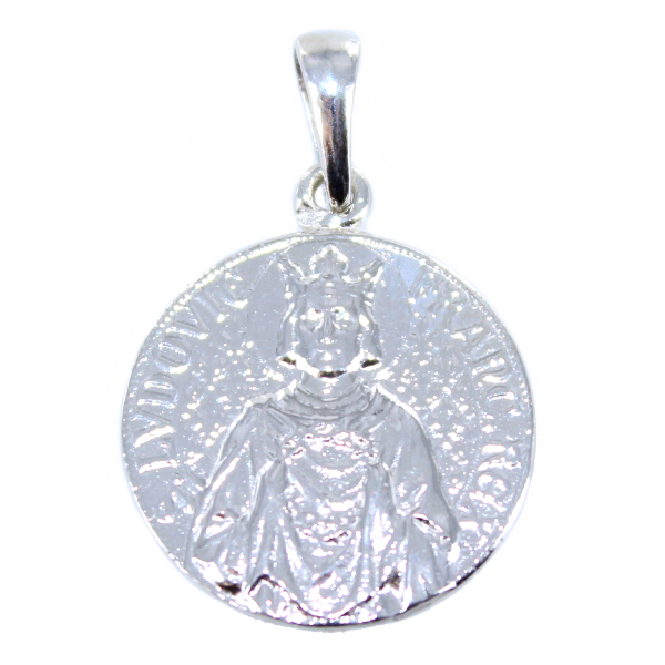 Médaille Argent Saint Louis - Relief léger 