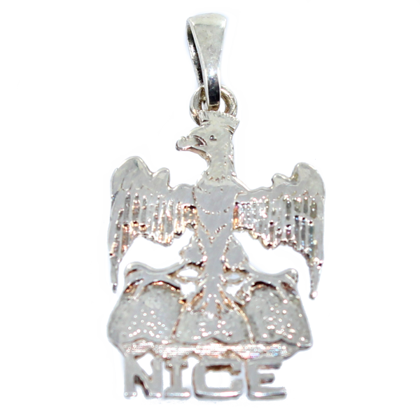 Pendentif Argent Aigle Nice - Taille 2 