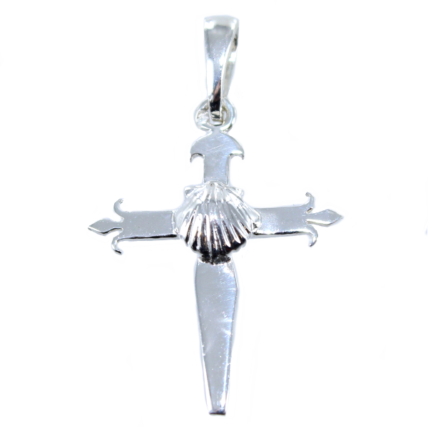 Croix de Saint Jacques de Compostelle - Taille 1 Argent 