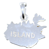 Pendentif Carte Islande - Taille 2 - Image 2 