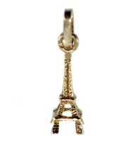 Pendentif Or Jaune Tour Eiffel - Taille 1 