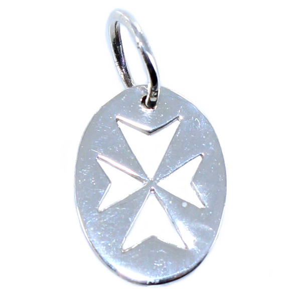 Médaille Croix de Malte ajourée - Taille 2 Argent 