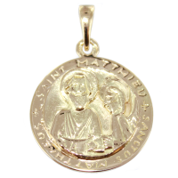 Médaille Or Jaune Saint Matthieu 