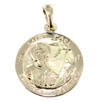 Médaille Or Jaune Saint Paul 