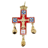 Croix d'Auvergne émaillée - Taille 2  