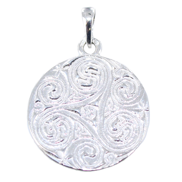 Médaille Triskell - Taille 2 Argent 