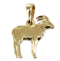 Pendentif Or Jaune Chamois - Demi-relief Taille 1 