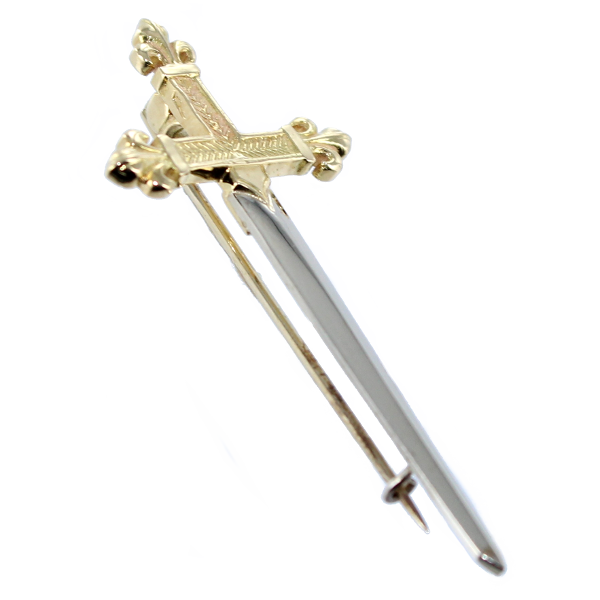 Broche Epée de chevalier - Image 2 