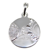 Médaille Argent Balance de la Lune au Soleil 