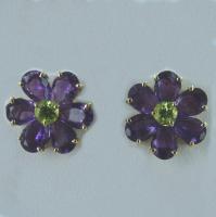Boucles d'oreille Or Jaune Florestine