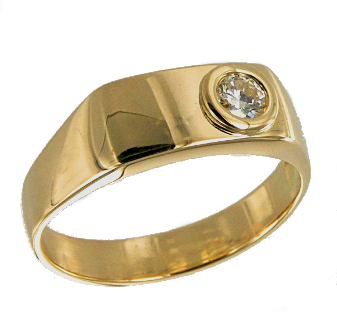 Bague Or Jaune Cyprie 