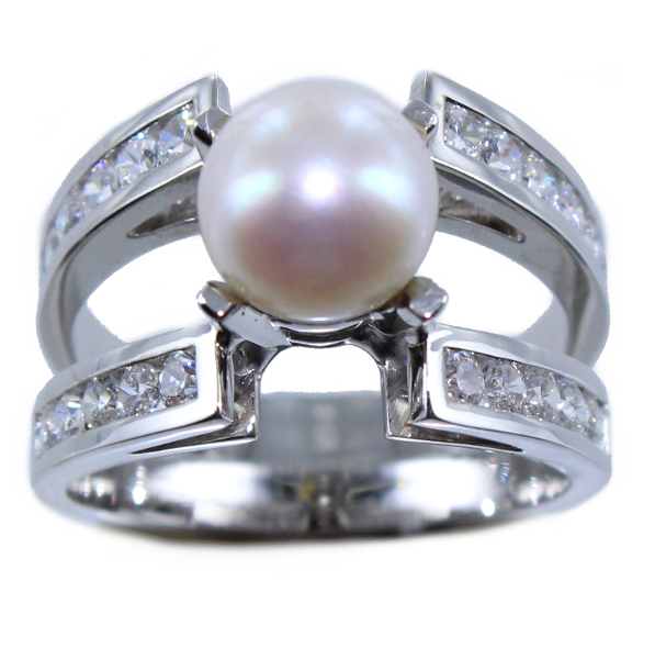 Bague Or Blanc Taj Mahal 