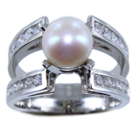 Bague Or Blanc Taj Mahal 