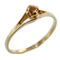 Bague Serti griffe Sunrise - Image 2 