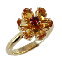 Bague Serti griffe Floravita - Image 3 