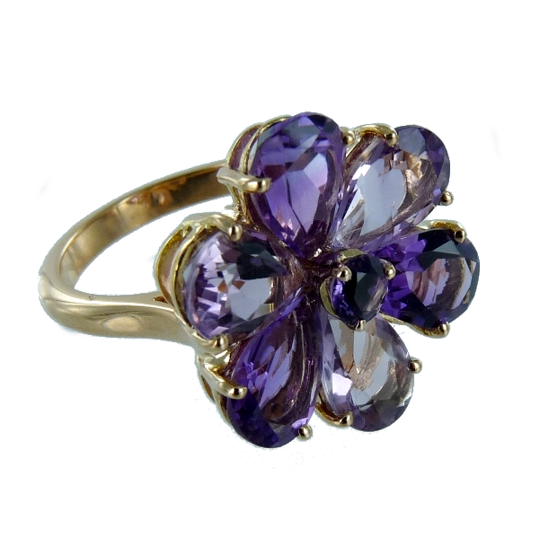 Bague Serti griffe Floravela - Image 2 