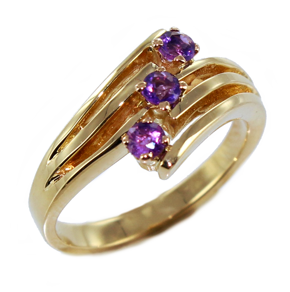 Bague Serti griffe Caroline - Image 2 