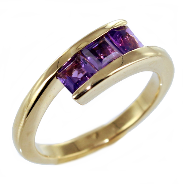 Bague Serti suspendu Agride - Image 2 