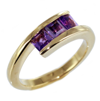 Bague Serti suspendu Agride - Image 2 
