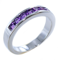 Bague Serti rail Constance - Image 3 