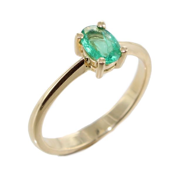 Bague&nbsp;Serti griffe Colombine - Image&nbsp;2 
