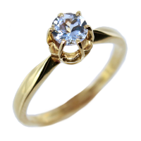 Bague Serti griffe Coline - Image 2 