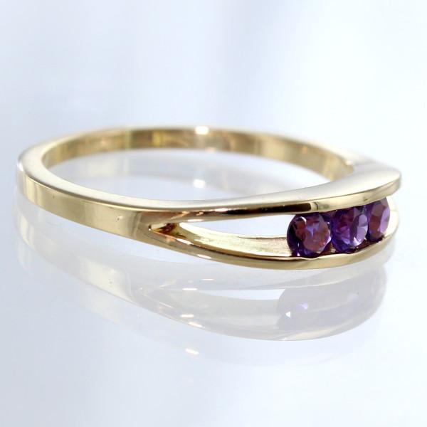 Bague Serti suspendu Amélia - Image 3 
