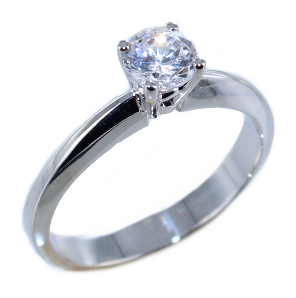 Bague de fiançailles Serti griffe Maud 0,65ct - Image 2 