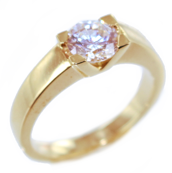 Bague de fiançailles Serti griffe Marcela 0,82ct - Image 2 