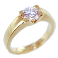 Bague de fiançailles Serti griffe Marcela 0,82ct - Image 2 