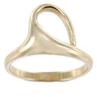 Bague Or 18 K Sirène Wave 