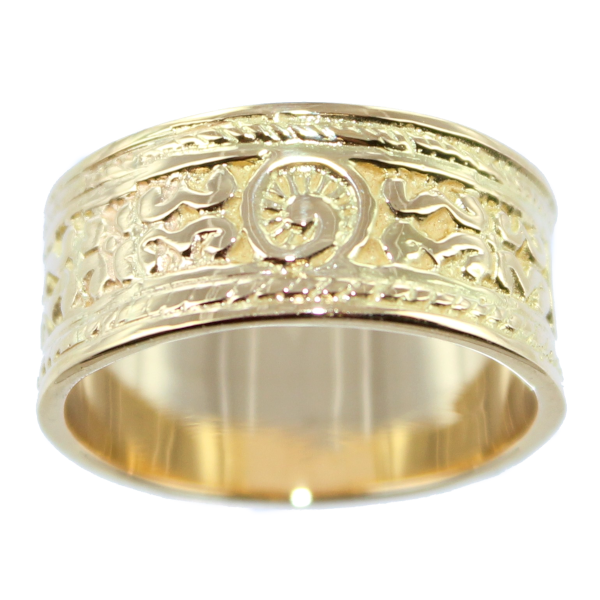Bague Or Jaune Lace 
