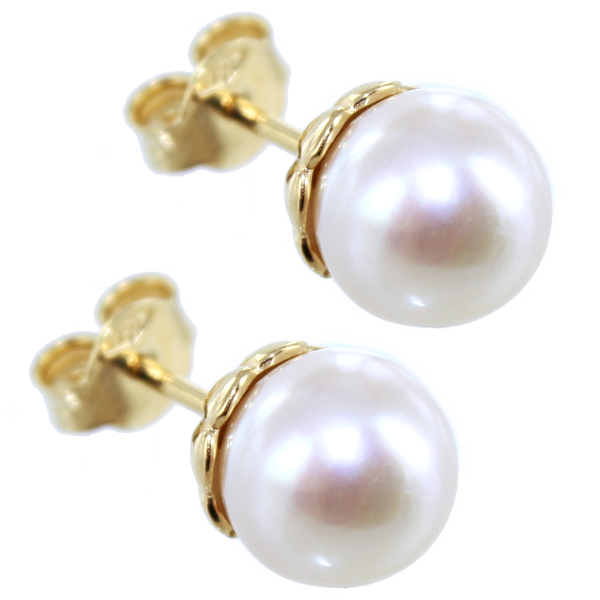 Boucles d'oreilles Or Jaune Dolce 6mm 