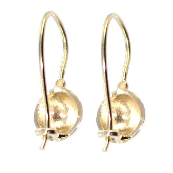 Boucles d\'oreilles Demi sphère - Image 2 