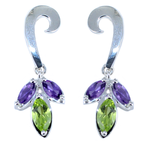 Boucles d'oreilles Argent Coquette 