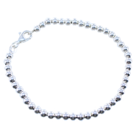 Bracelet Argent Boule 