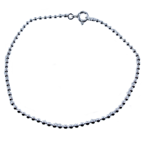 Bracelet Argent Boule 