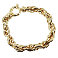 Bracelet Or Jaune Trevise 