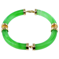 Bracelet Or Jaune Jade II 