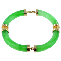 Bracelet Or Jaune Jade II 