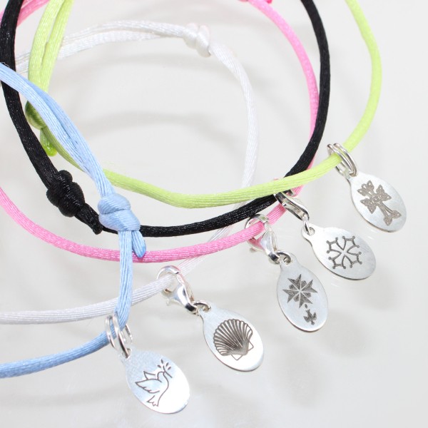 Bracelet Satin Cordon satin 