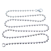 Chaîne Argent Boule 50 cm - T3 mm 