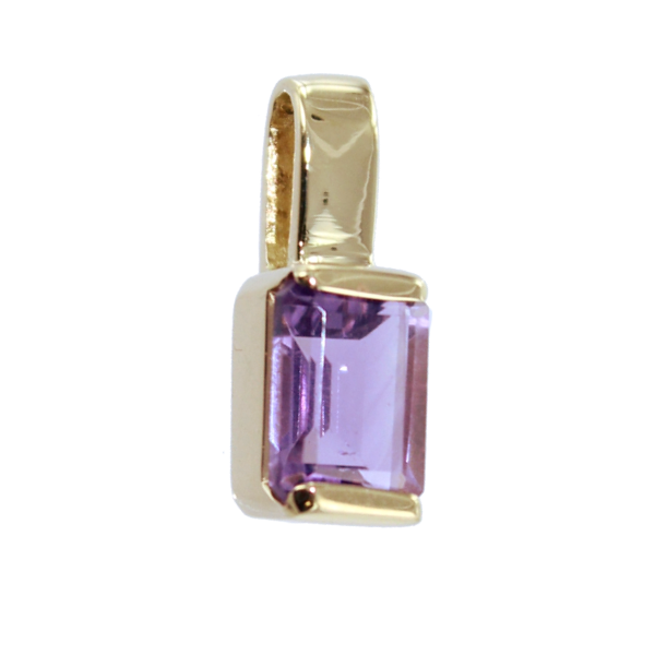 Pendentif Val Violet 7x5mm - Image 2 