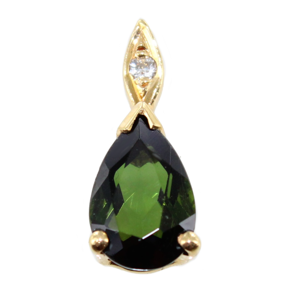 Pendentif Or Jaune Pera 9x6 Forêt magique 