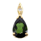 Pendentif Or Jaune Pera 9x6 Forêt magique 