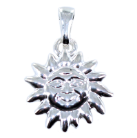 Pendentif Argent Soleil - Taille 1 