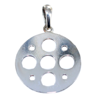 Pendentif Argent Disque 