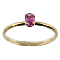 Bague Plaqué Or Rosa - T53 et T54 